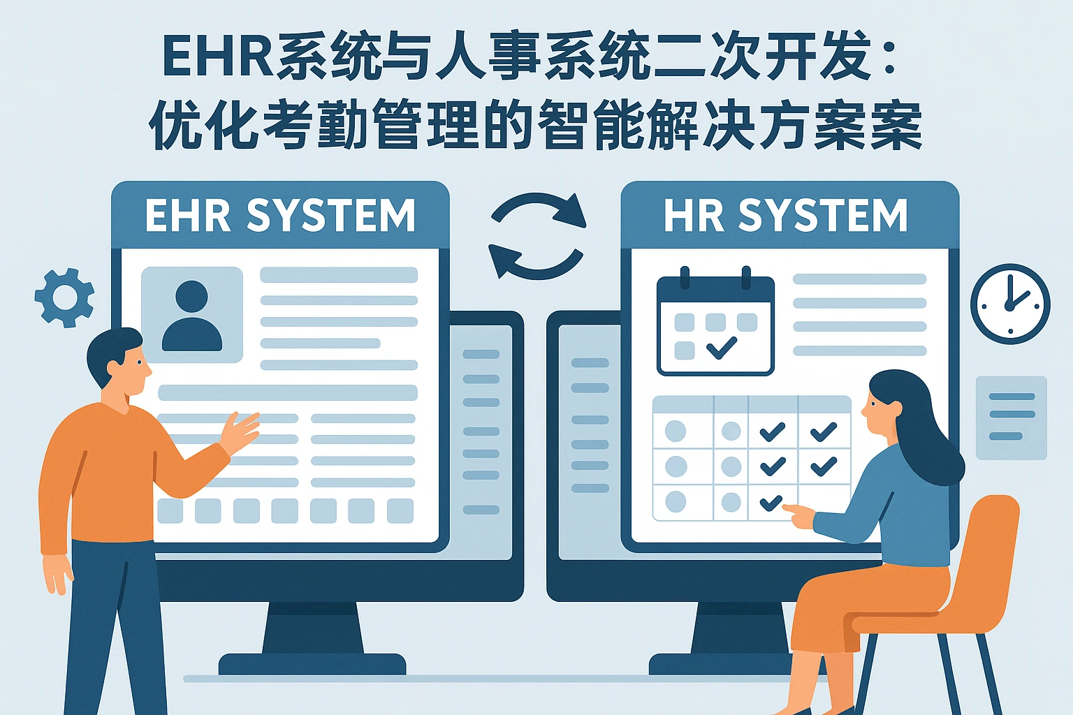 EHR系统与人事系统二次开发:优化考勤管理的智能解决方案