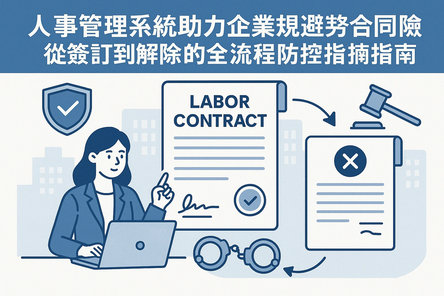 人事管理系统助力企业规避劳动合同风险：从签订到解除的全流程防控指南