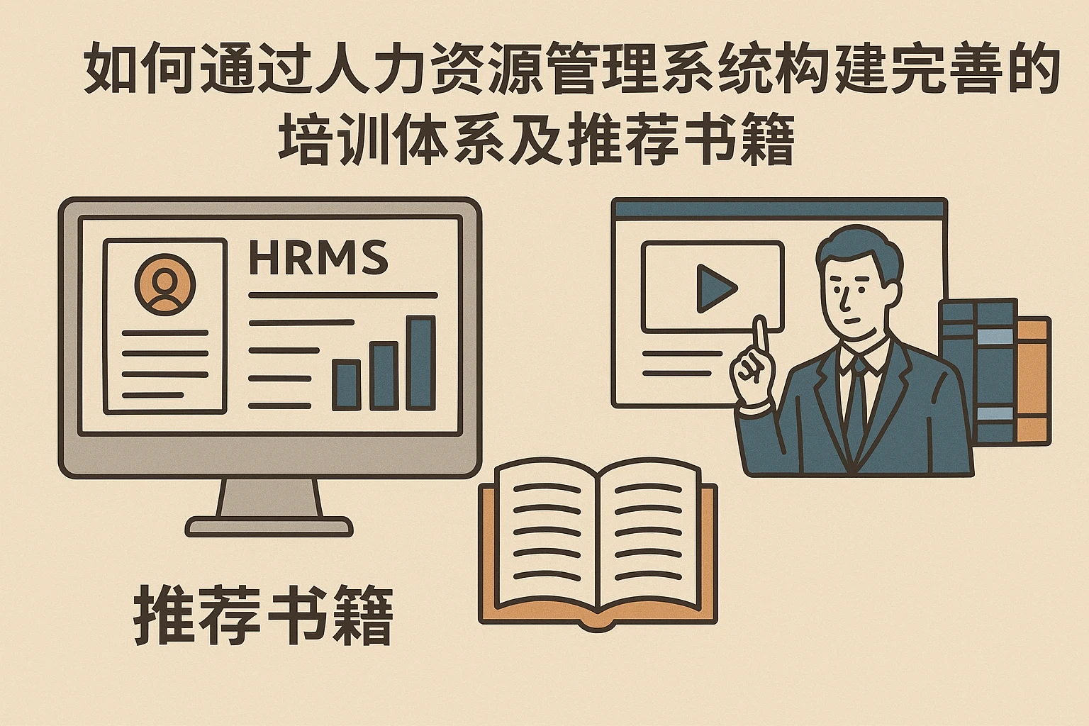 如何通过人力资源管理系统构建完善的培训体系及推荐书籍