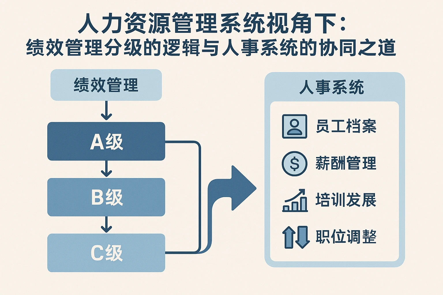 人力资源管理系统视角下:绩效管理分级的逻辑与人事系统的协同之道