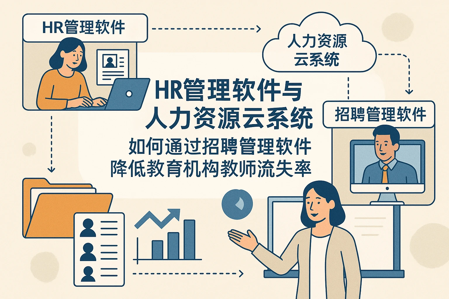 HR管理软件与人力资源云系统如何通过招聘管理软件降低教育机构教师流失率