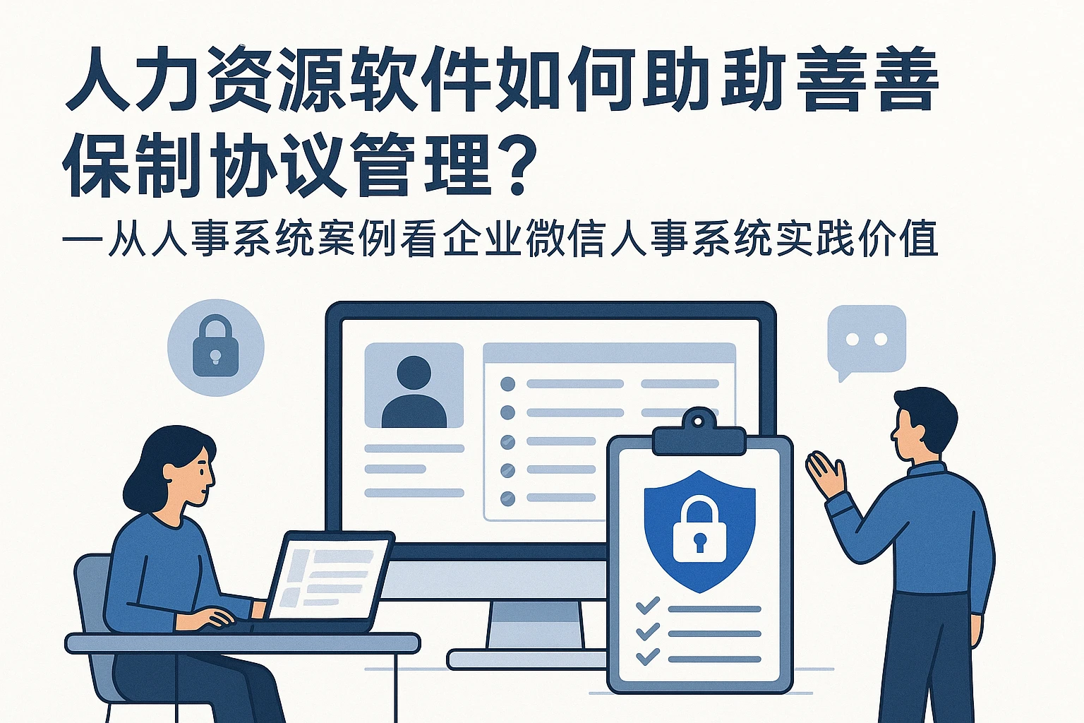 人力资源软件如何助力企业完善保密协议管理？——从人事系统案例看企业微信人事系统的实践价值