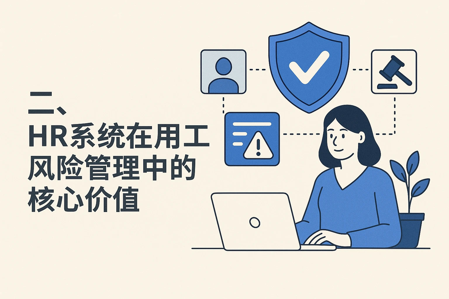 二、HR系统在用工风险管理中的核心价值