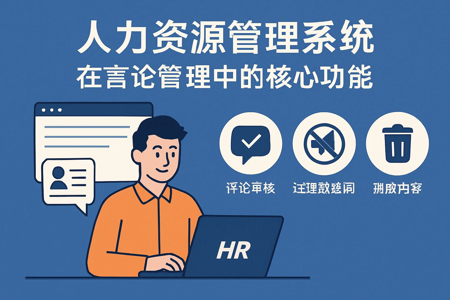 人力资源管理系统在言论管理中的核心功能