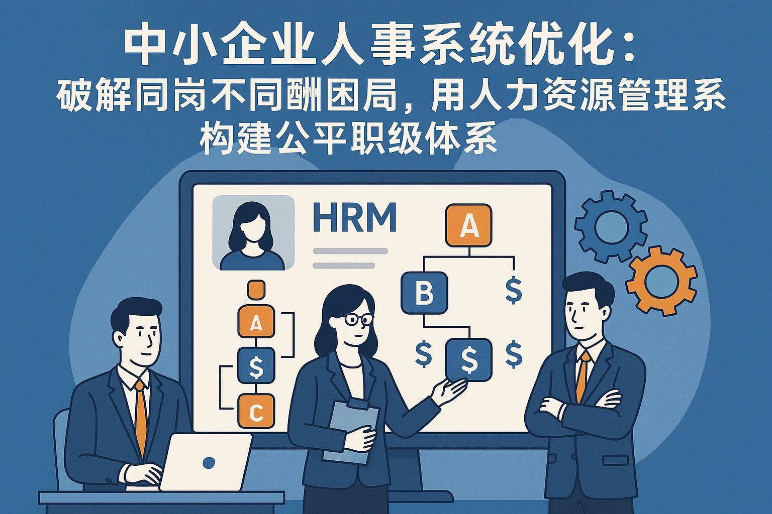 中小企业人事系统优化：破解同岗不同酬困局，用人力资源管理系统构建公平职级体系