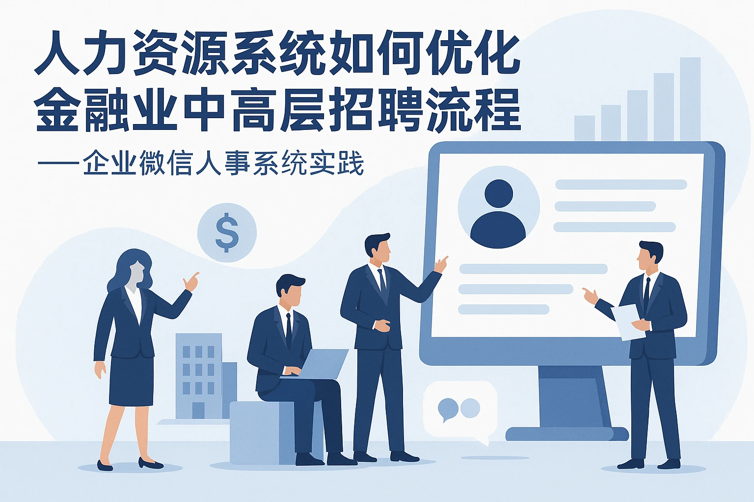 人力资源系统如何优化金融业中高层招聘流程——企业微信人事系统实践