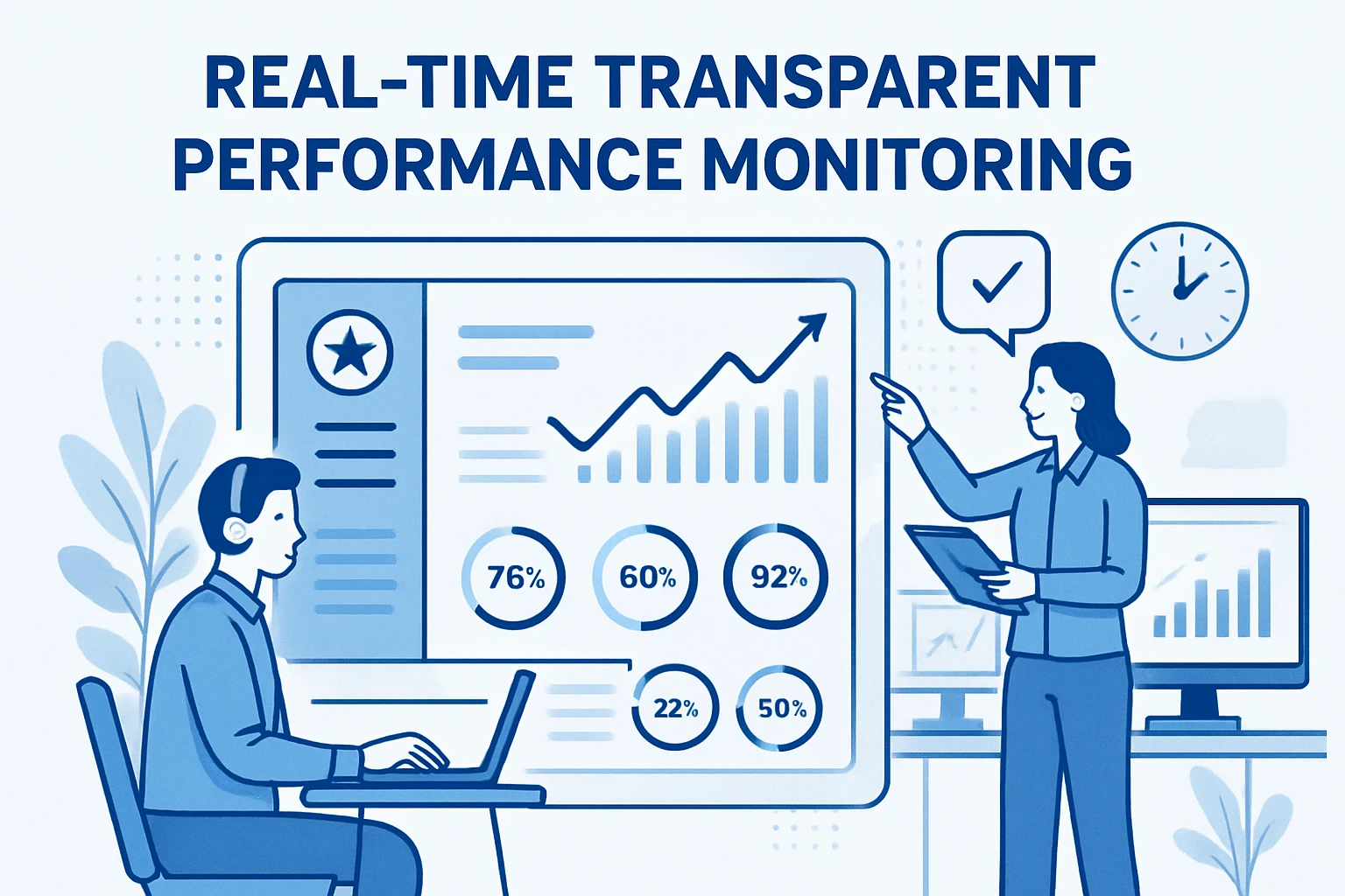实时透明的绩效监控机制