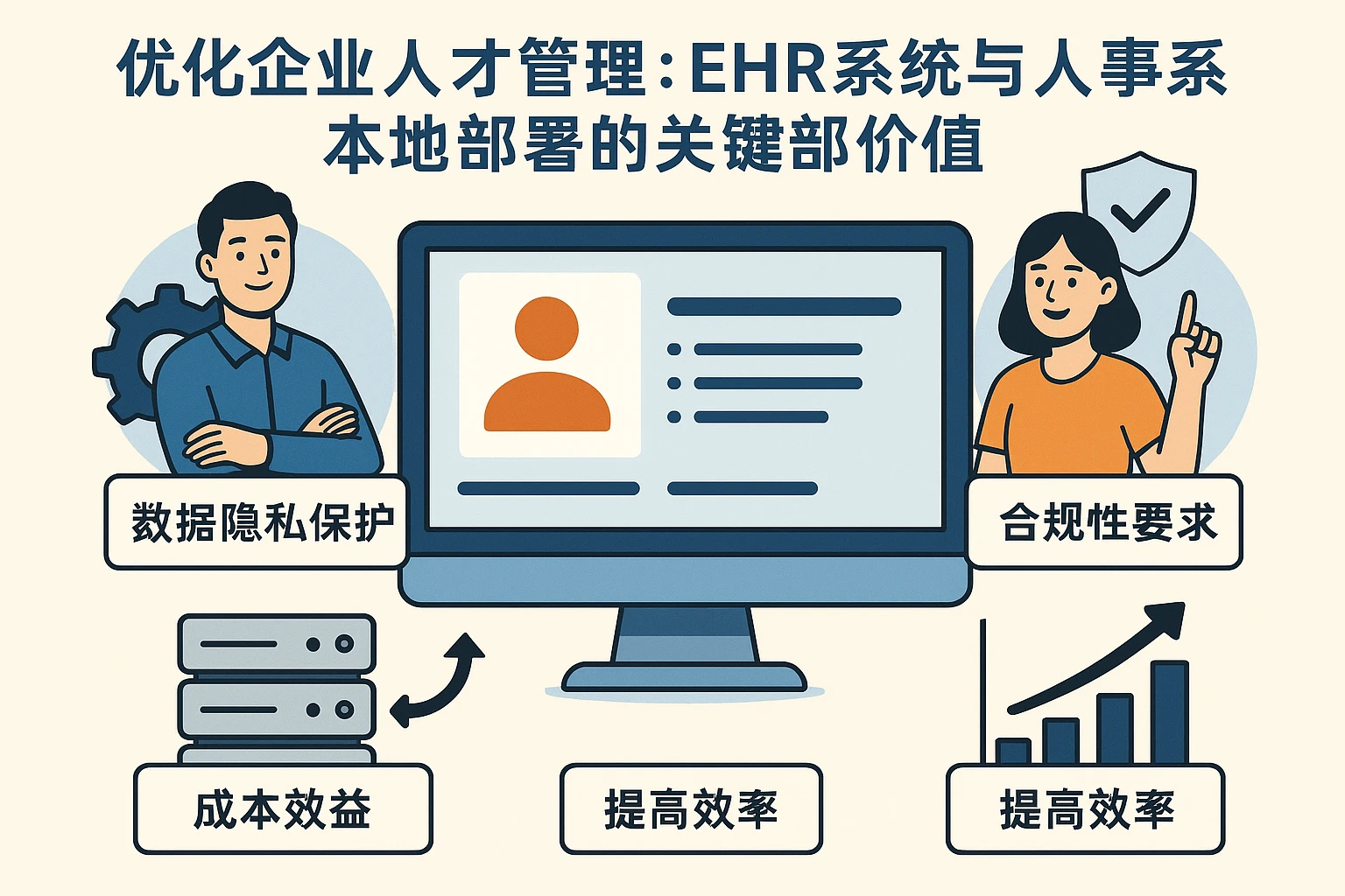优化企业人才管理：EHR系统与人事系统本地部署的关键价值