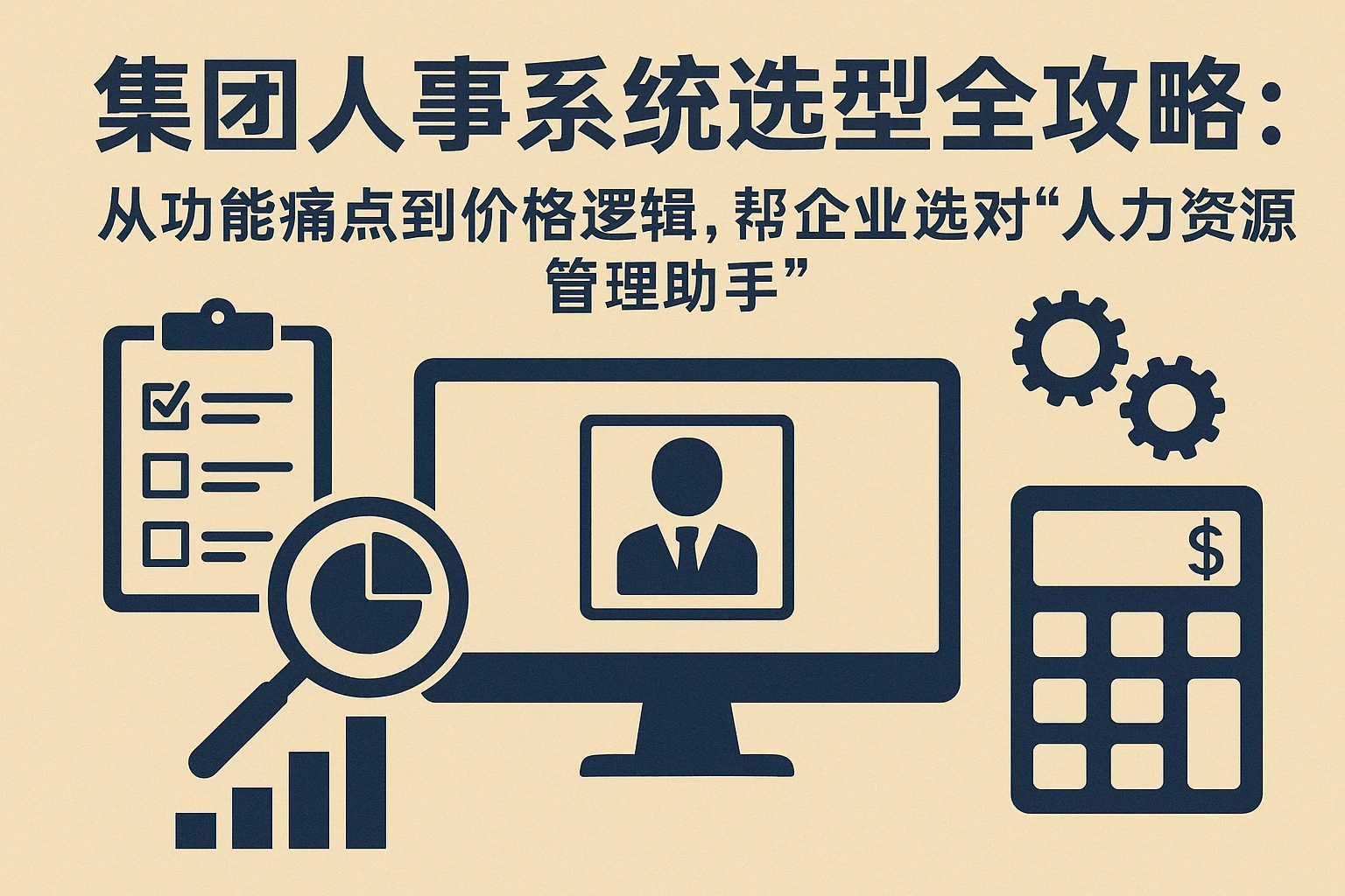集团人事系统选型全攻略:从功能痛点到价格逻辑,帮企业选对“人力资源管理助手”