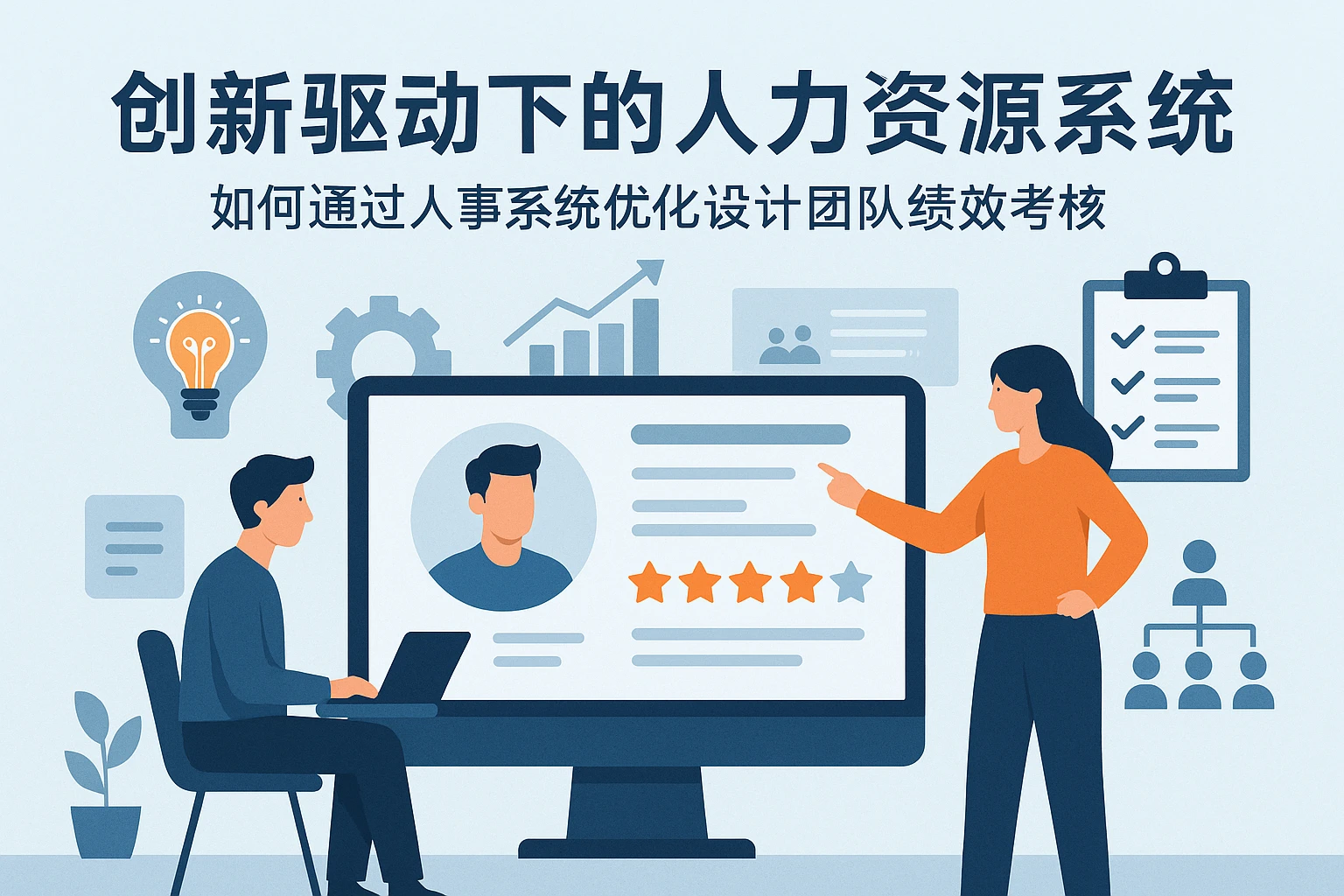 创新驱动下的人力资源系统:如何通过人事系统公司优化设计团队绩效考核