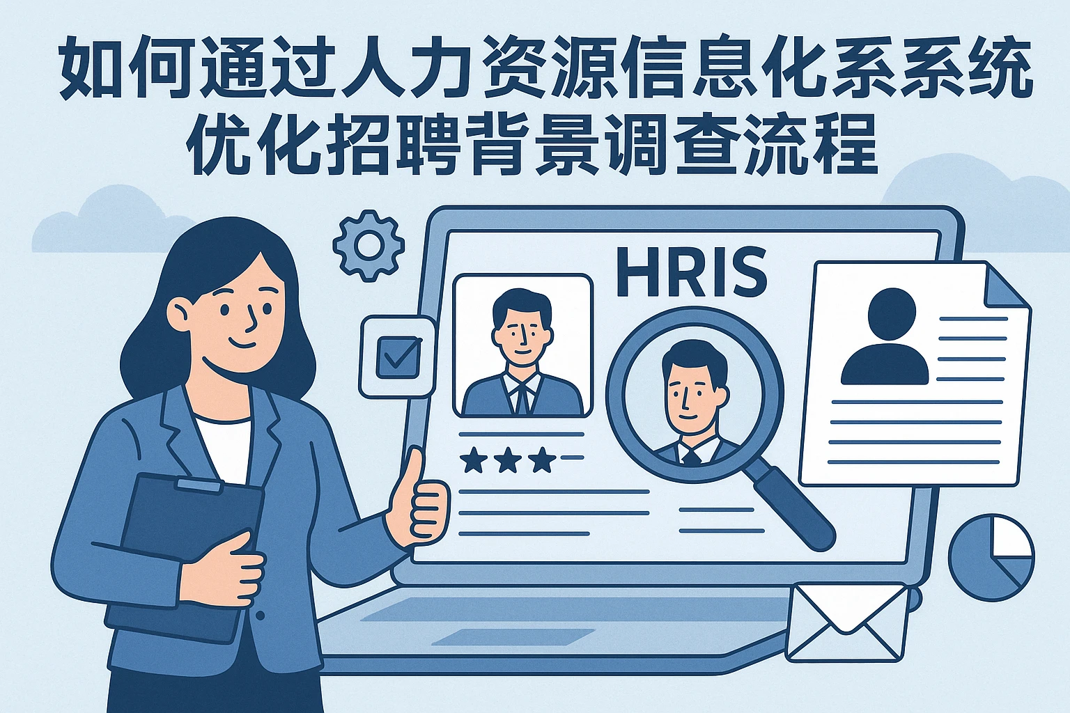 如何通过人力资源信息化系统优化招聘背景调查流程