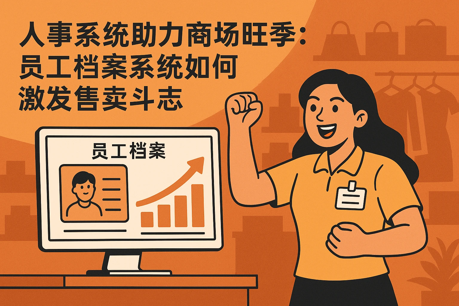 人事系统助力商场旺季:员工档案系统如何激发售卖斗志
