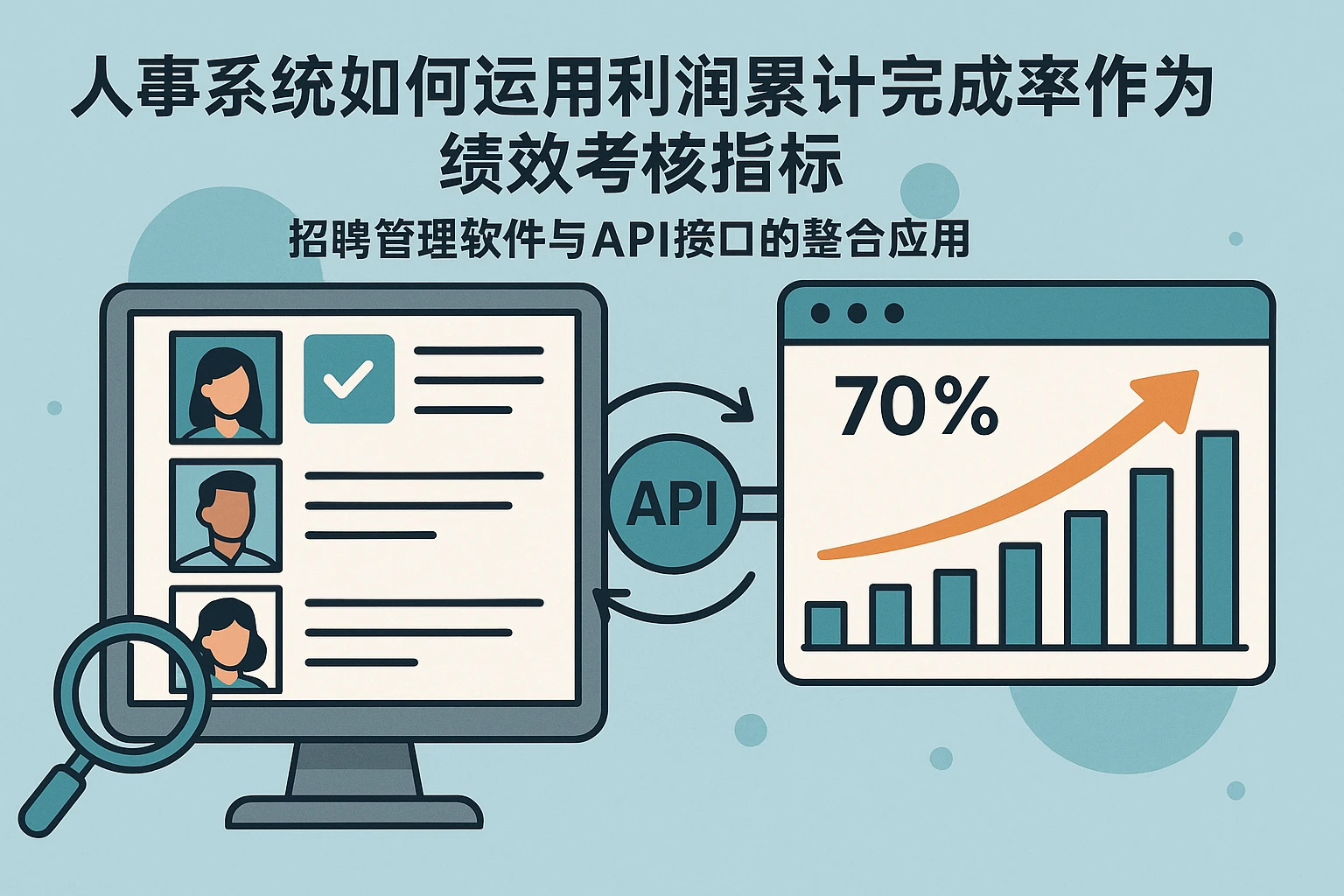人事系统如何运用利润累计完成率作为绩效考核指标 - 招聘管理软件与API接口的整合应用