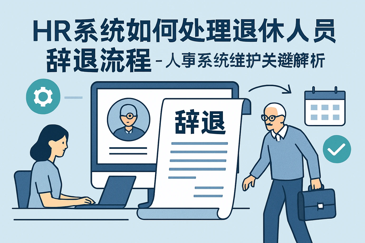 HR系统如何处理退休人员辞退流程 - 人事系统维护关键解析