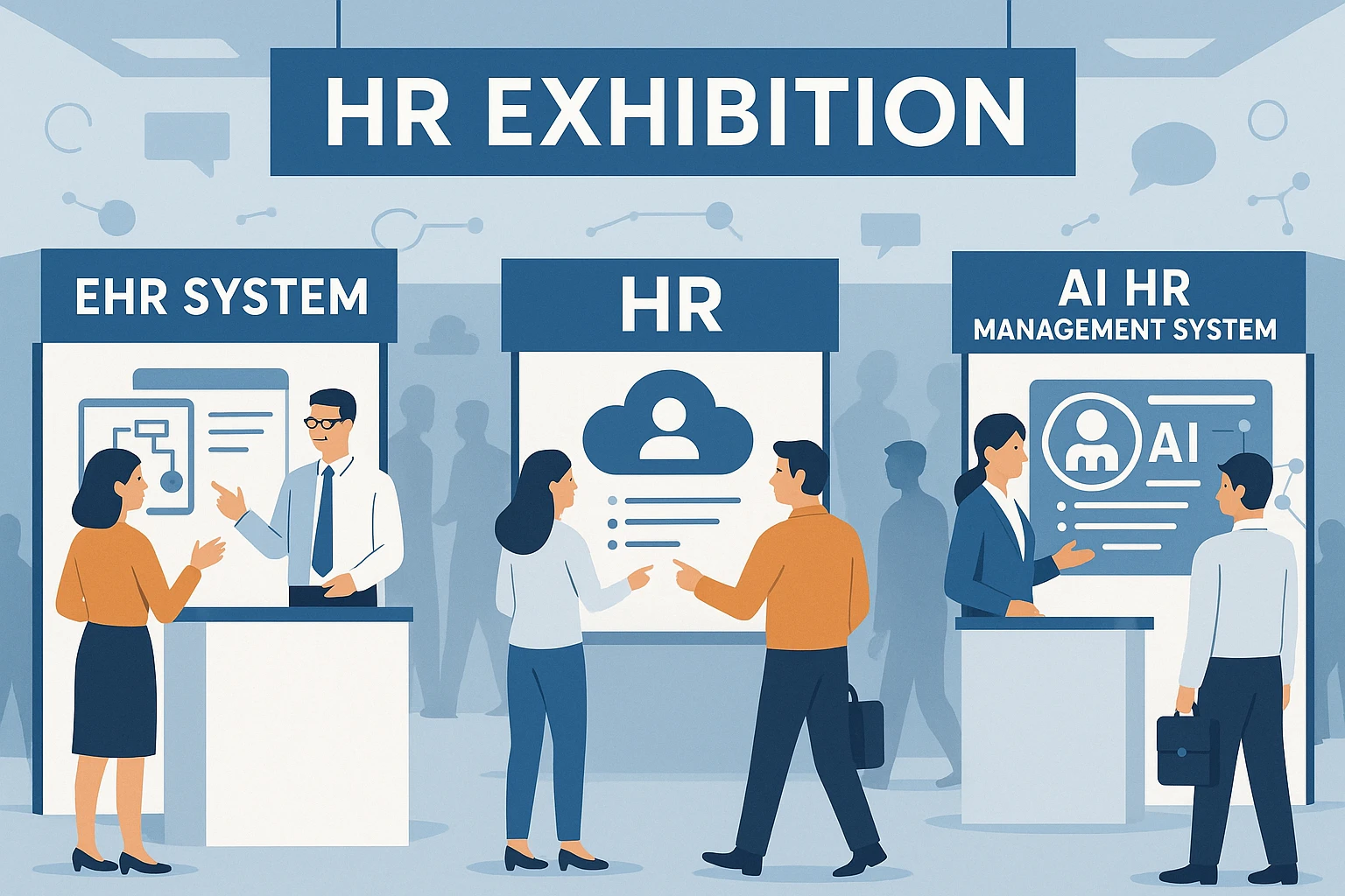 HR展会洞察：EHR系统、人事云平台与AI人事管理系统的行业趋势与实践指南