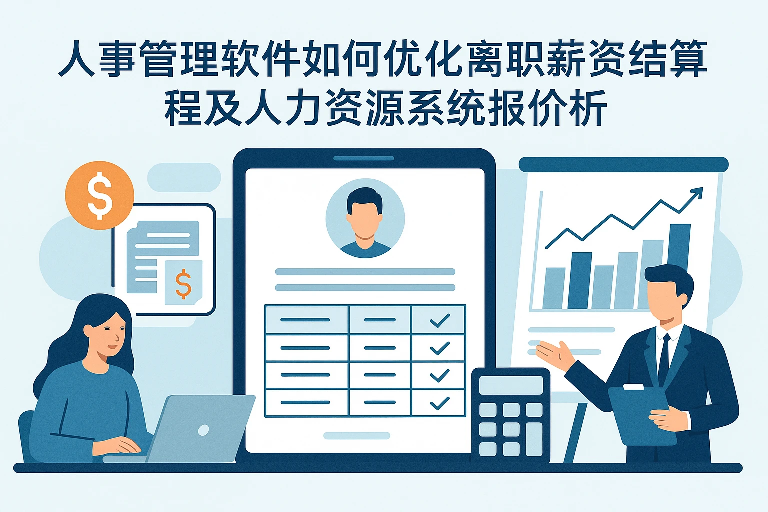 人事管理软件如何优化离职薪资结算流程及人力资源系统报价分析