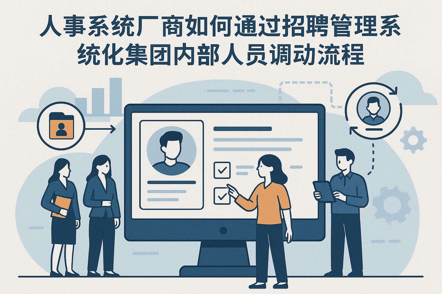 人事系统厂商如何通过招聘管理系统优化集团内部人员调动流程