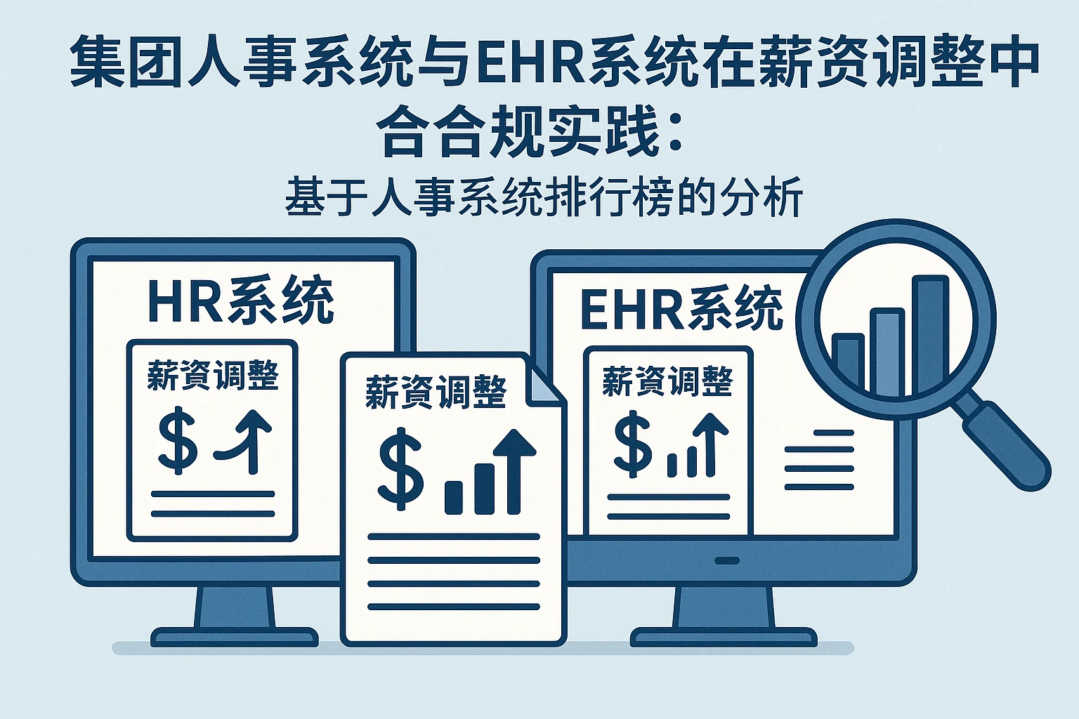 集团人事系统与EHR系统在薪资调整中的合规实践：基于人事系统排行榜的分析