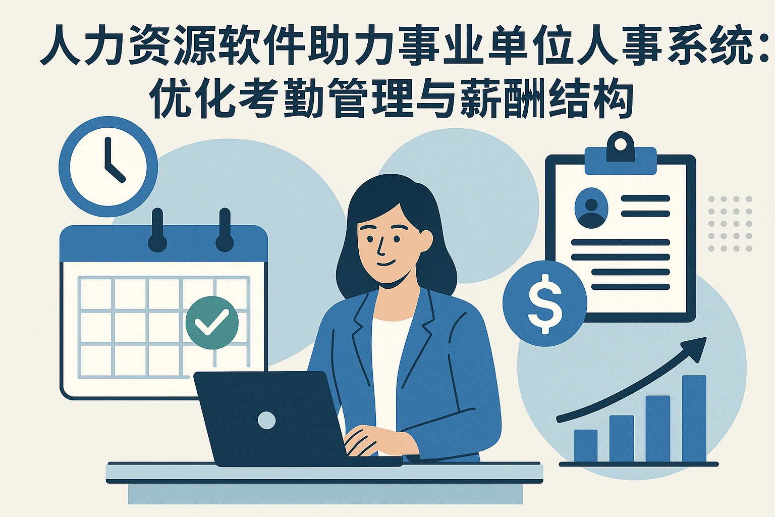 人力资源软件助力事业单位人事系统：优化考勤管理与薪酬结构