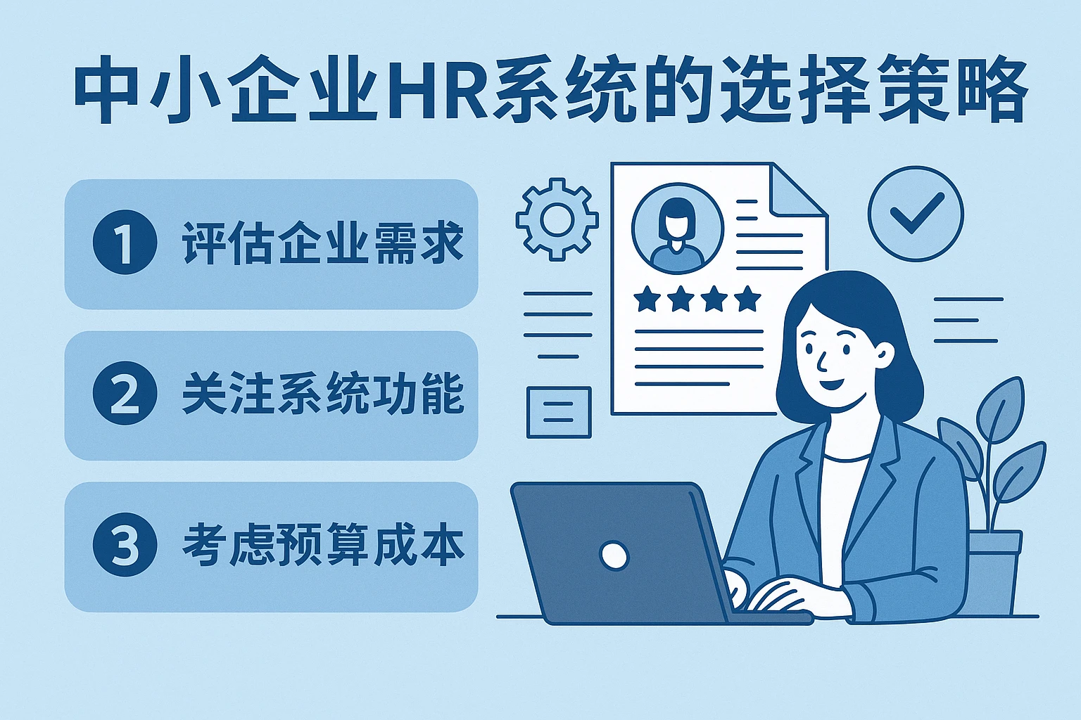 中小企业HR系统的选择策略