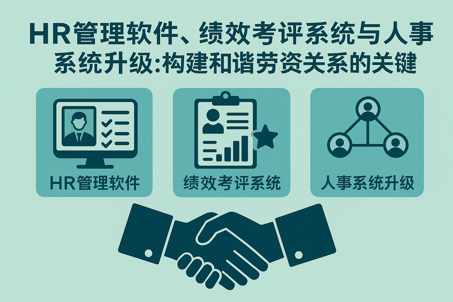 HR管理软件、绩效考评系统与人事系统升级：构建和谐劳资关系的关键