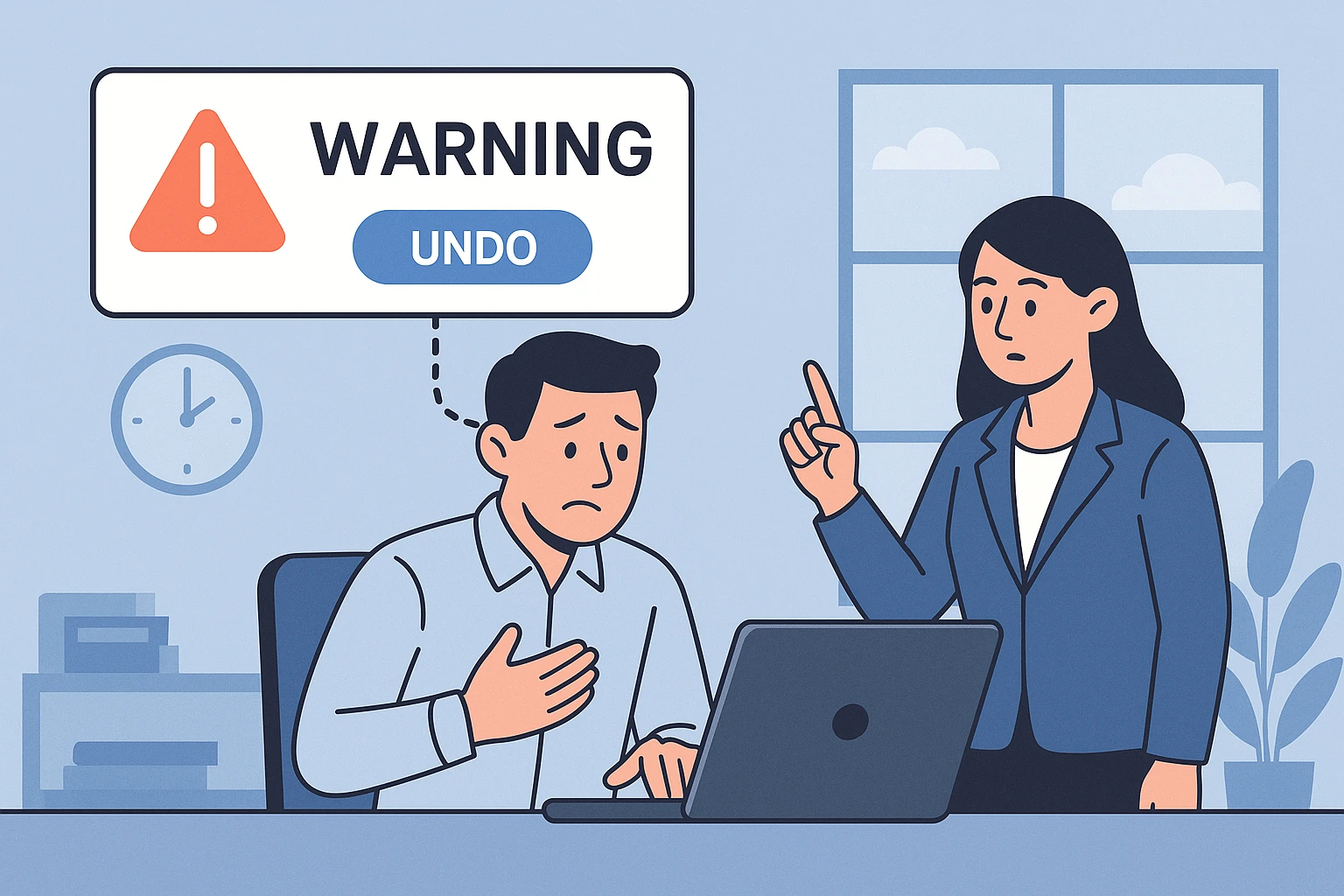 2. 智能预警：给员工“弥补错误”的机会