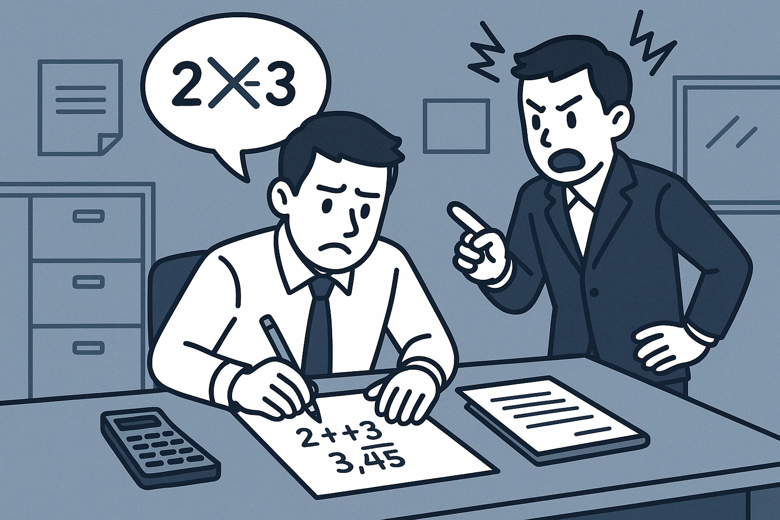 2. 手工计算易出错,引发员工纠纷