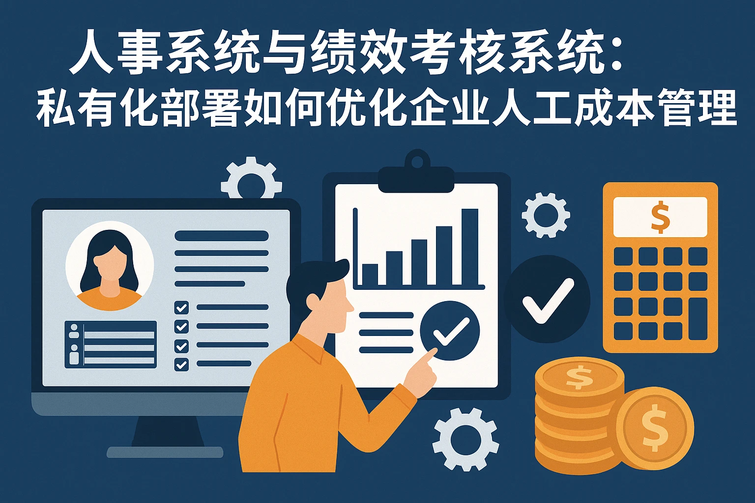 人事系统与绩效考核系统：私有化部署如何优化企业人工成本管理