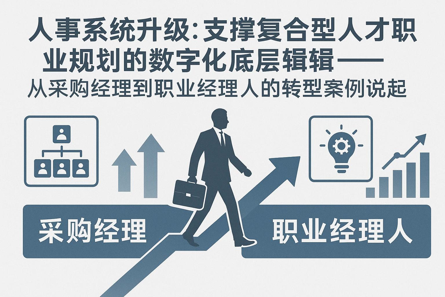 人事系统升级：支撑复合型人才职业规划的数字化底层逻辑——从采购经理到职业经理人的转型案例说起