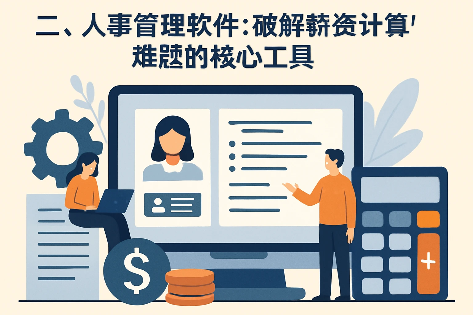 二、人事管理软件：破解薪资计算难题的核心工具