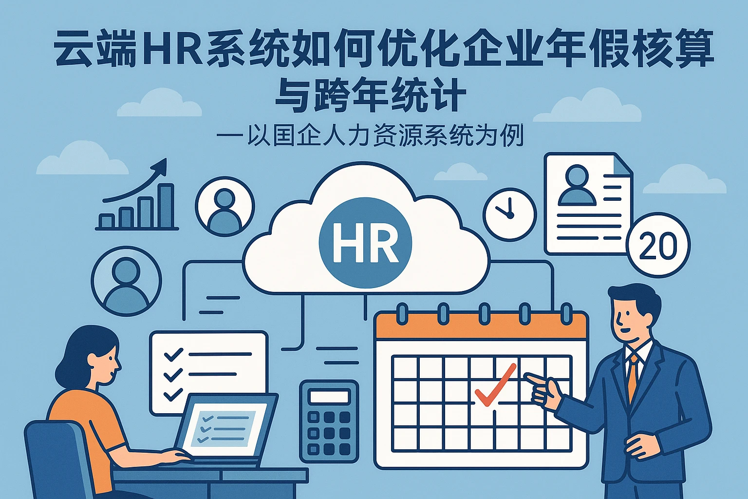 云端HR系统如何优化企业年假核算与跨年统计——以国企人力资源系统为例