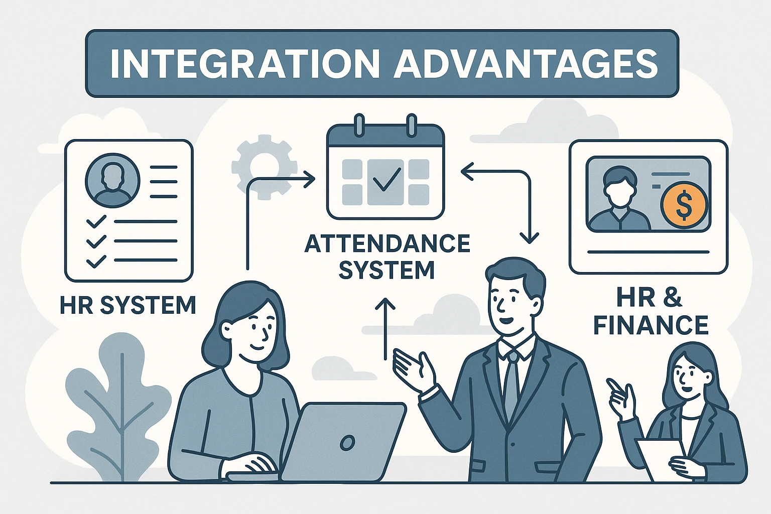 现代企业HR系统、考勤系统与人事财务一体化系统的整合优势