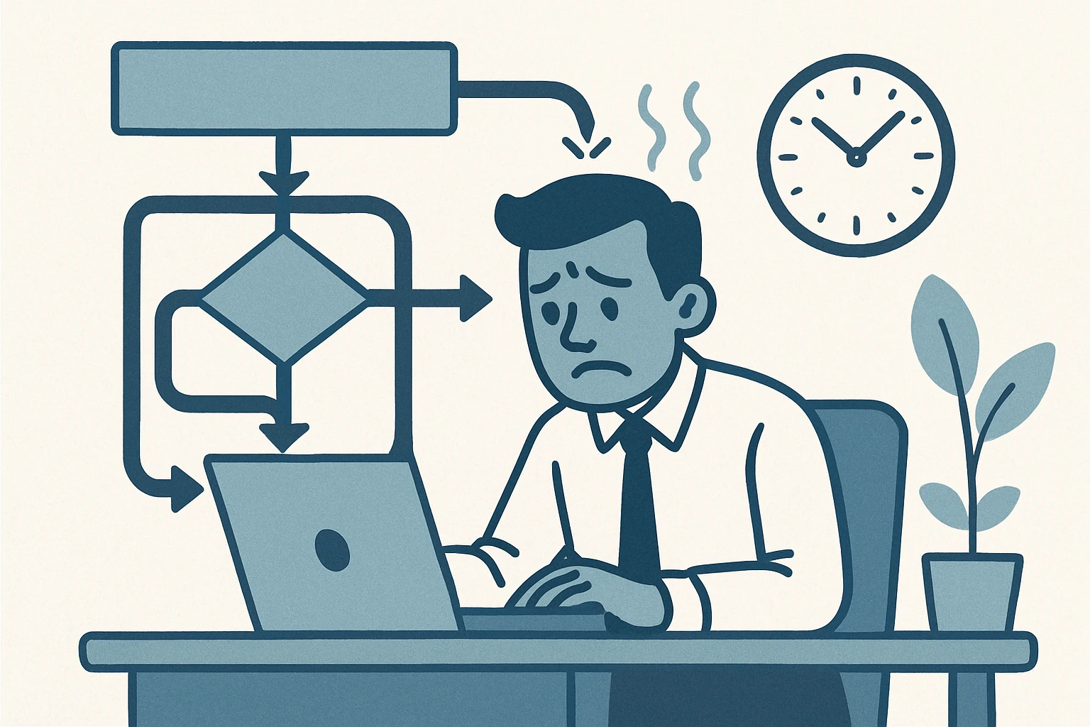 2. 流程效率的低下性