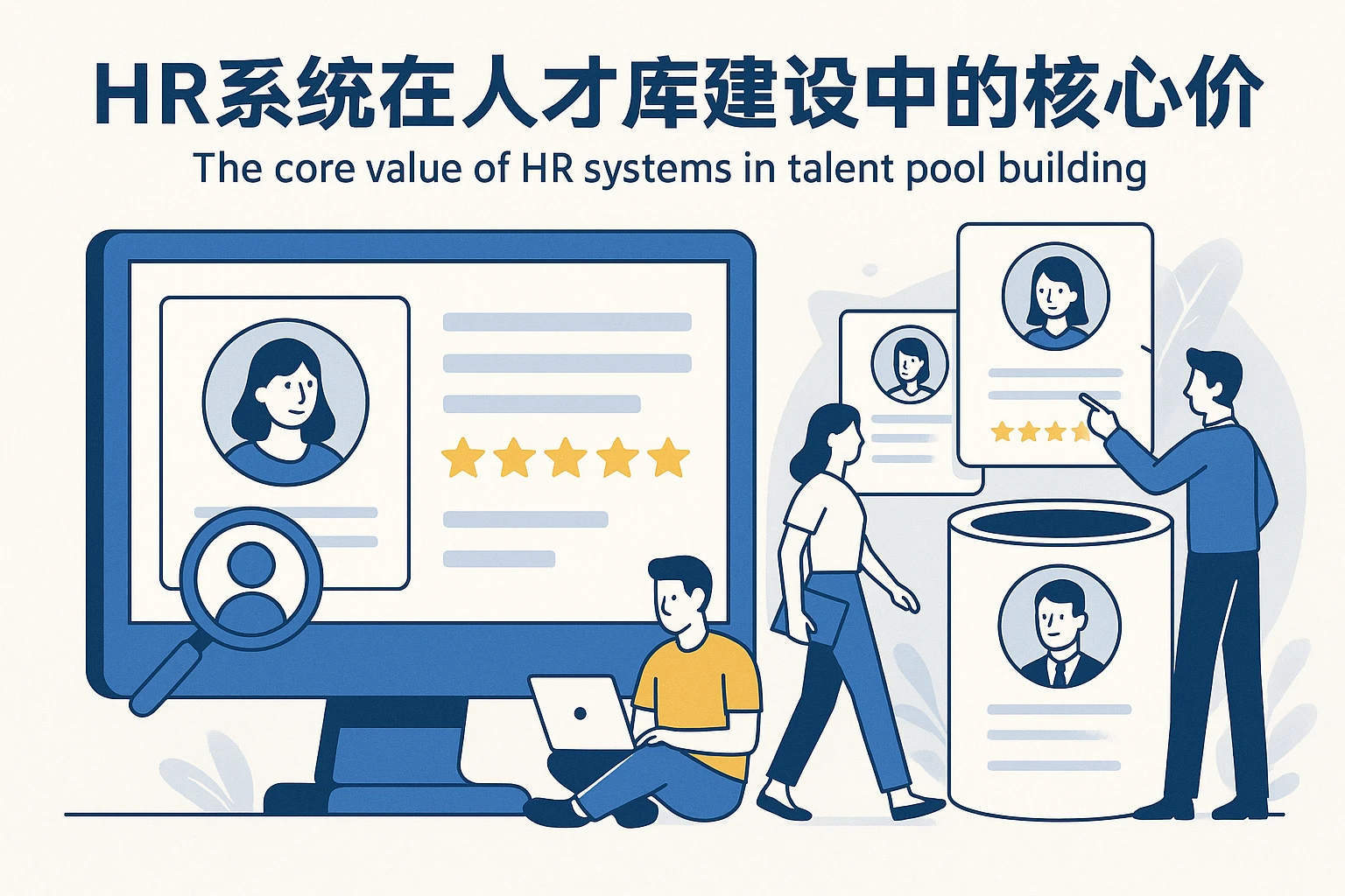 HR系统在人才库建设中的核心价值