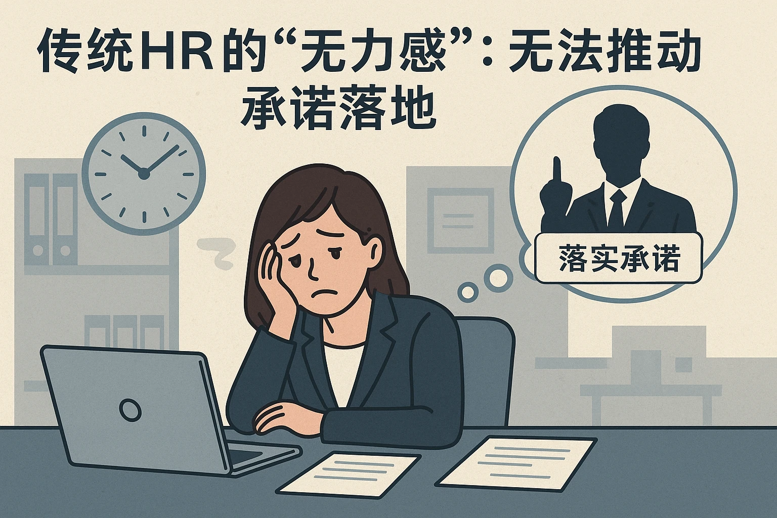 2. 传统HR的“无力感”：无法推动承诺落地