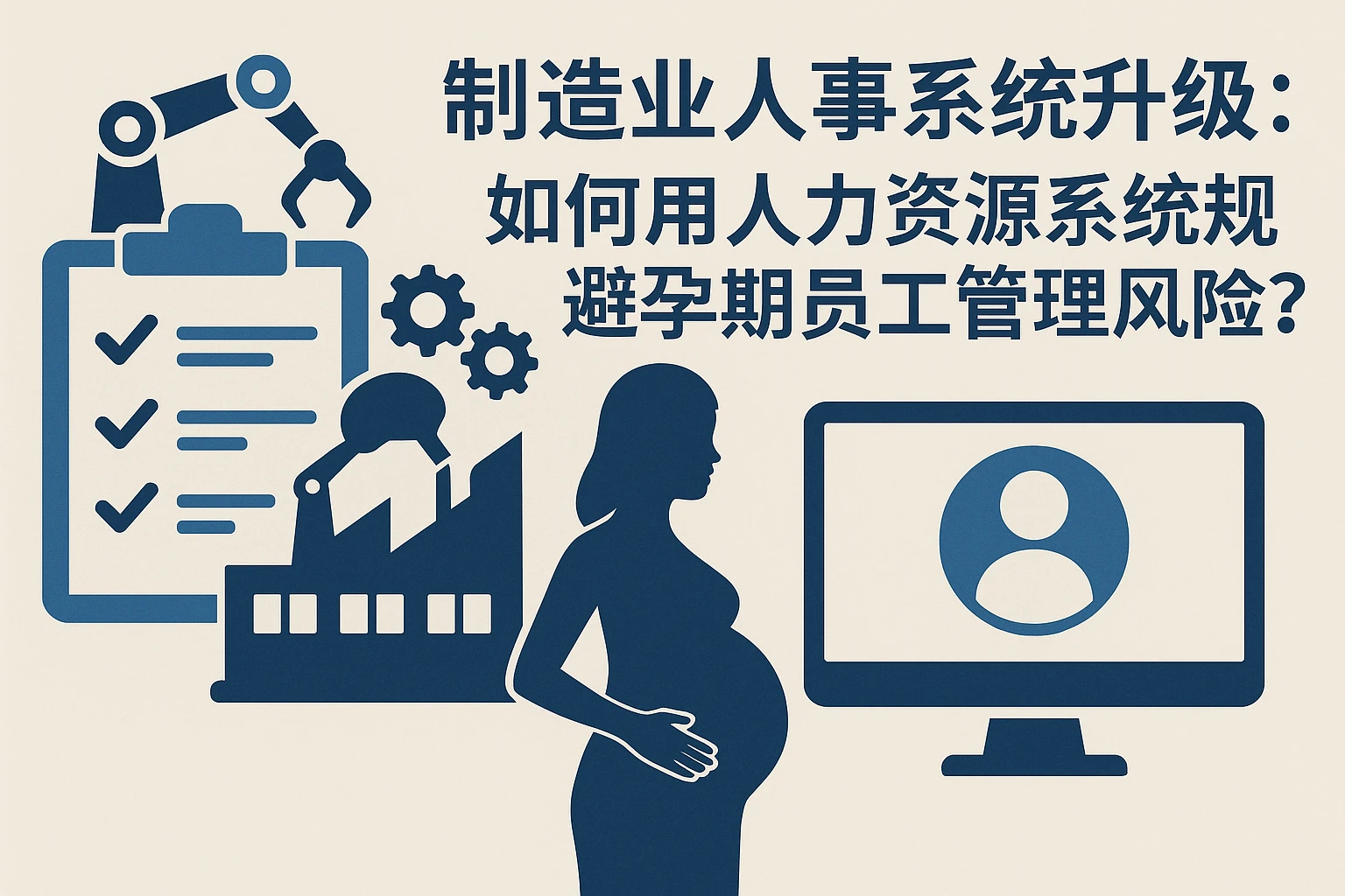 制造业人事系统升级:如何用人力资源系统规避孕期员工管理风险?
