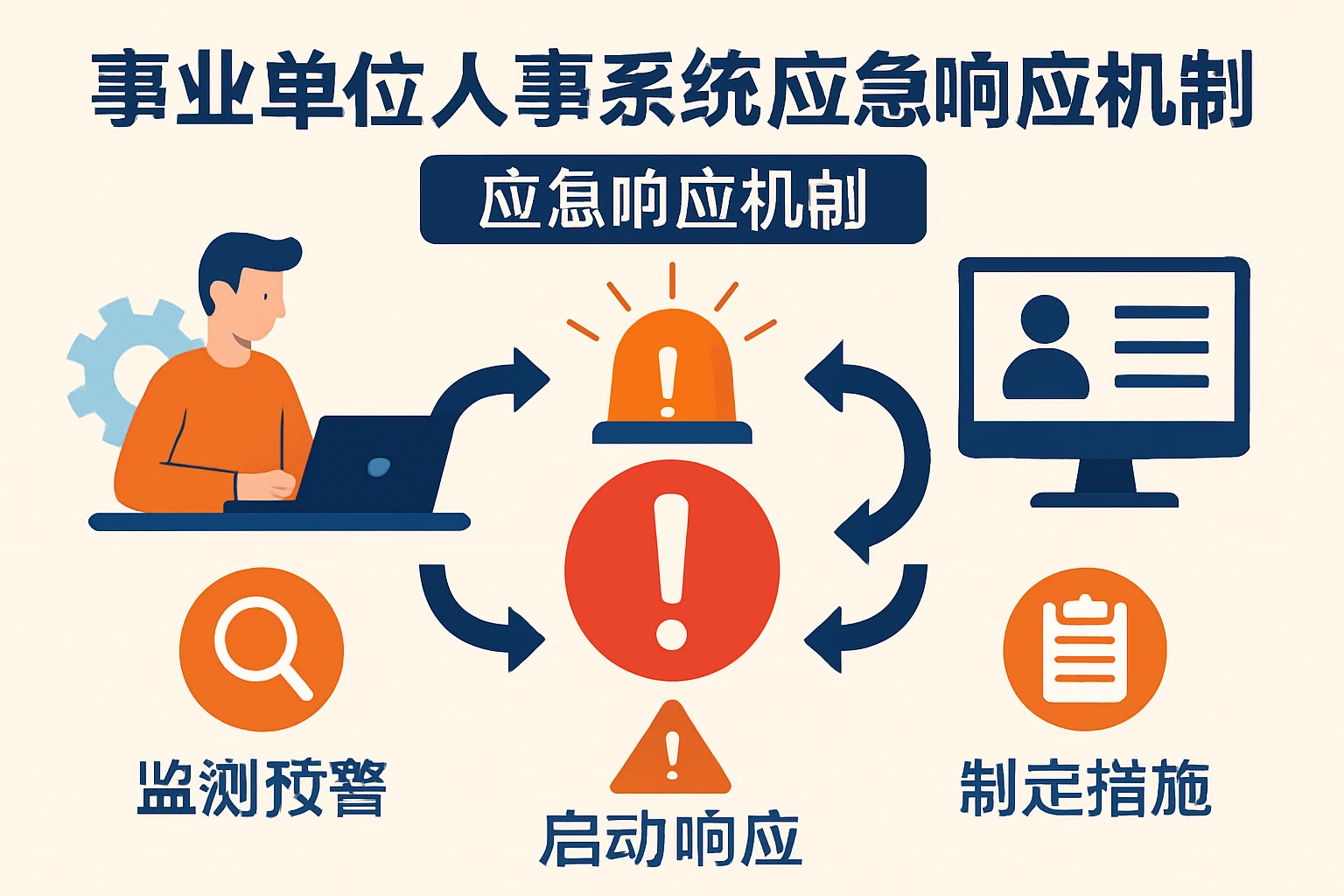 事业单位人事系统的应急响应机制