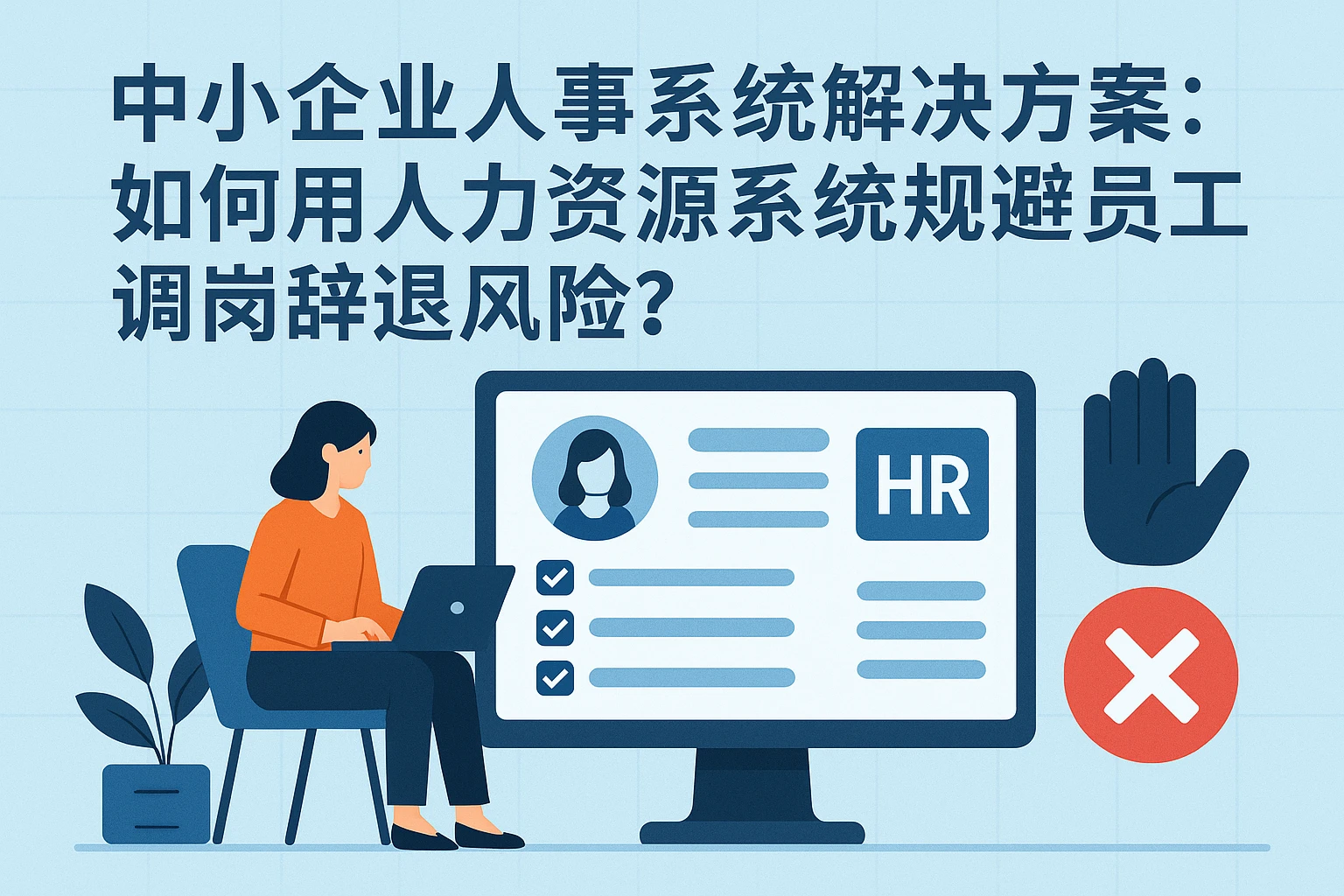 中小企业人事系统解决方案：如何用人力资源系统规避员工调岗辞退风险？