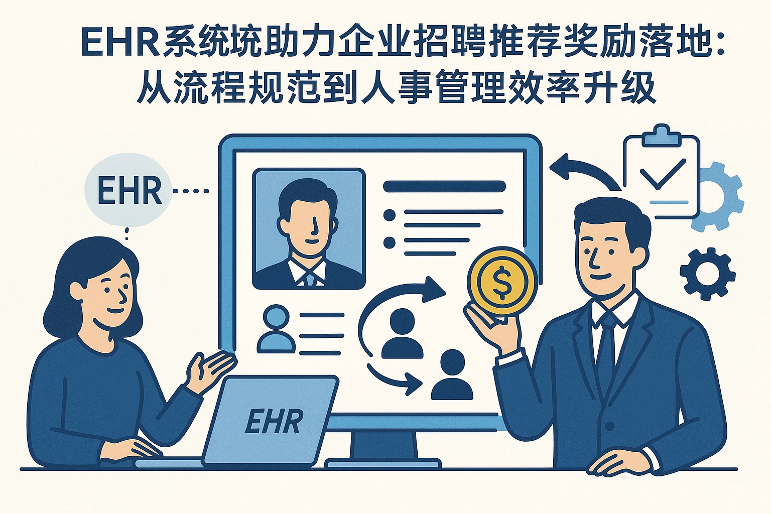 EHR系统助力企业招聘推荐奖励落地:从流程规范到人事管理效率升级