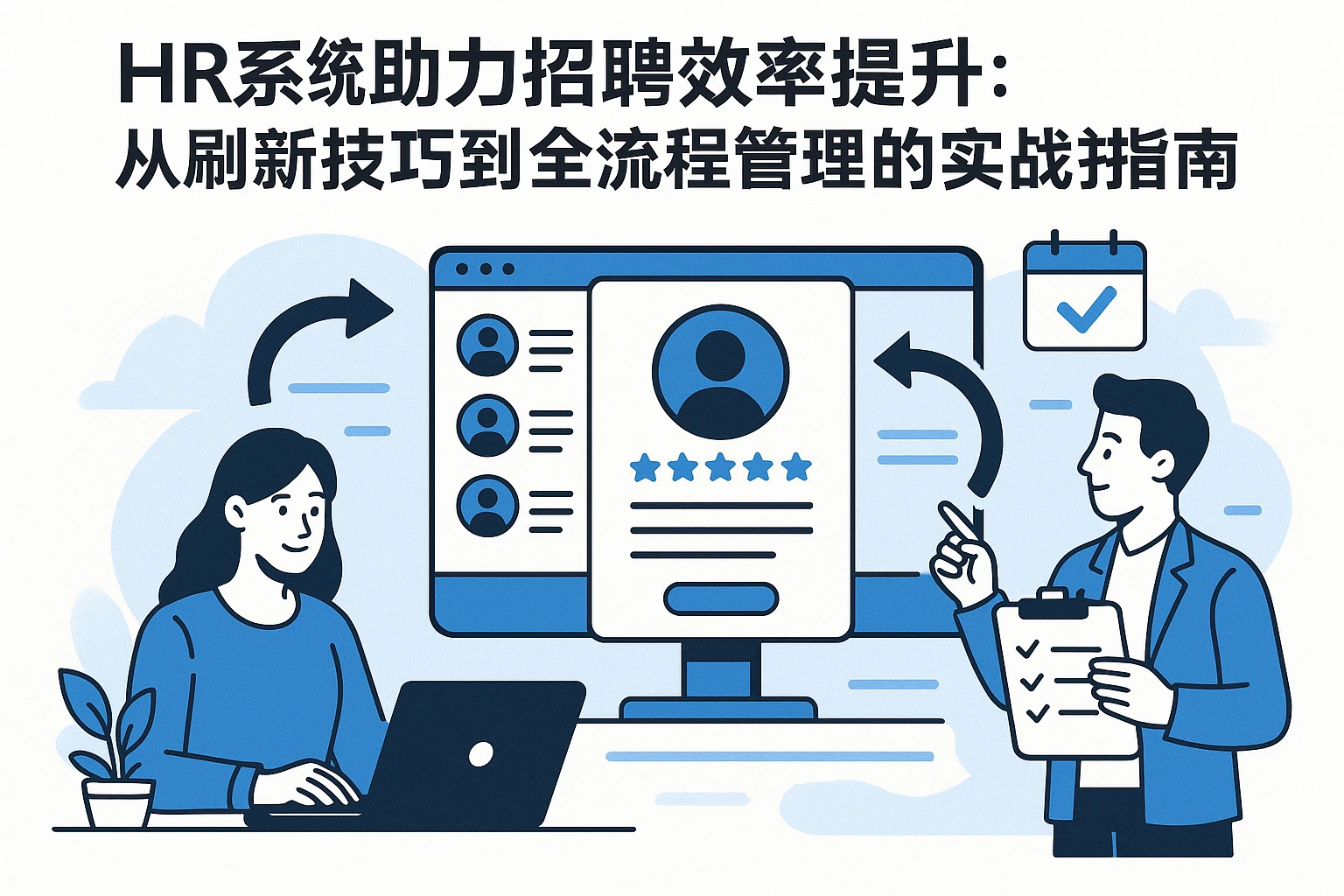 HR系统助力招聘效率提升：从刷新技巧到全流程管理的实战指南