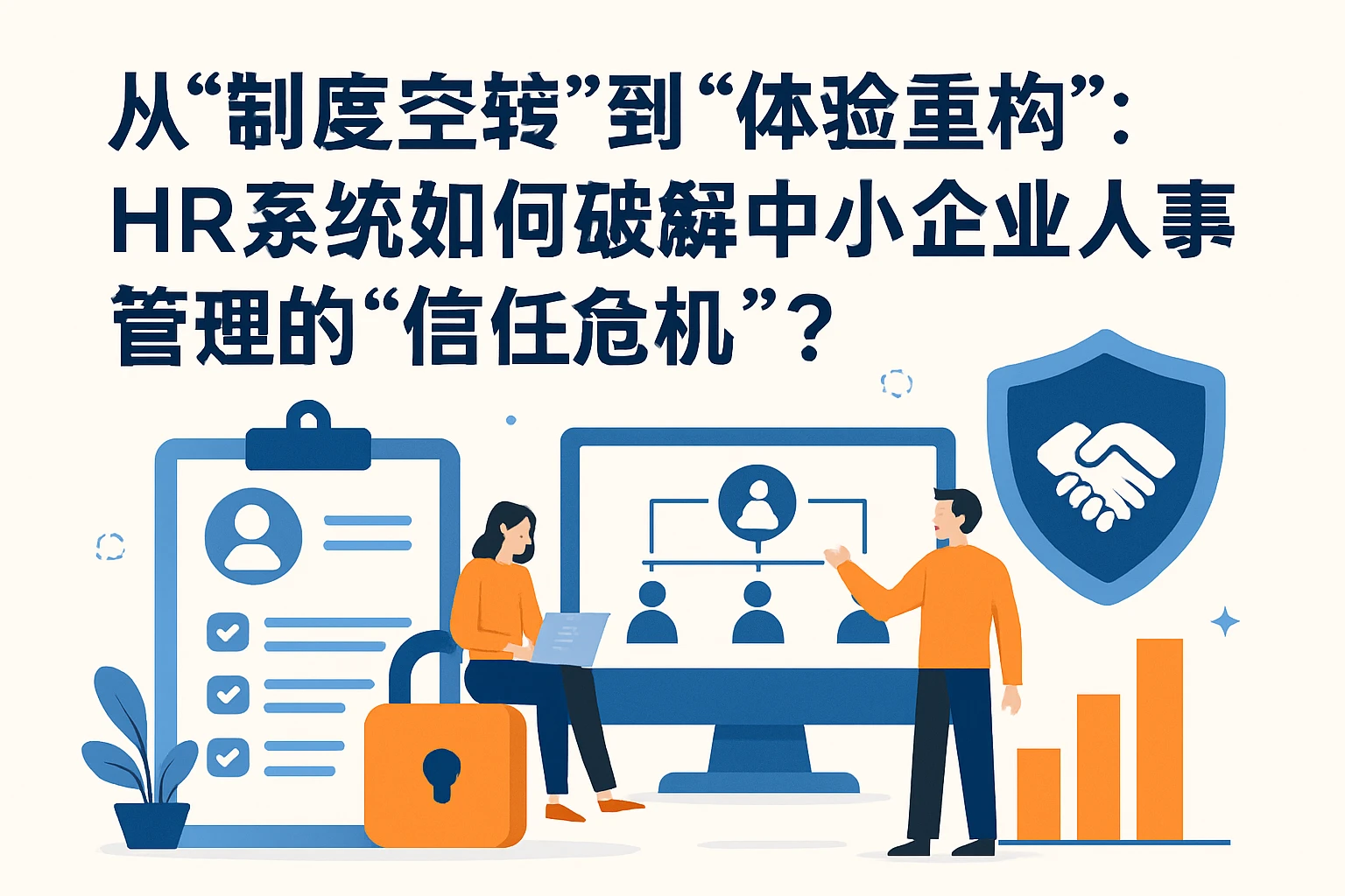 从“制度空转”到“体验重构”:HR系统如何破解中小企业人事管理的“信任危机”?