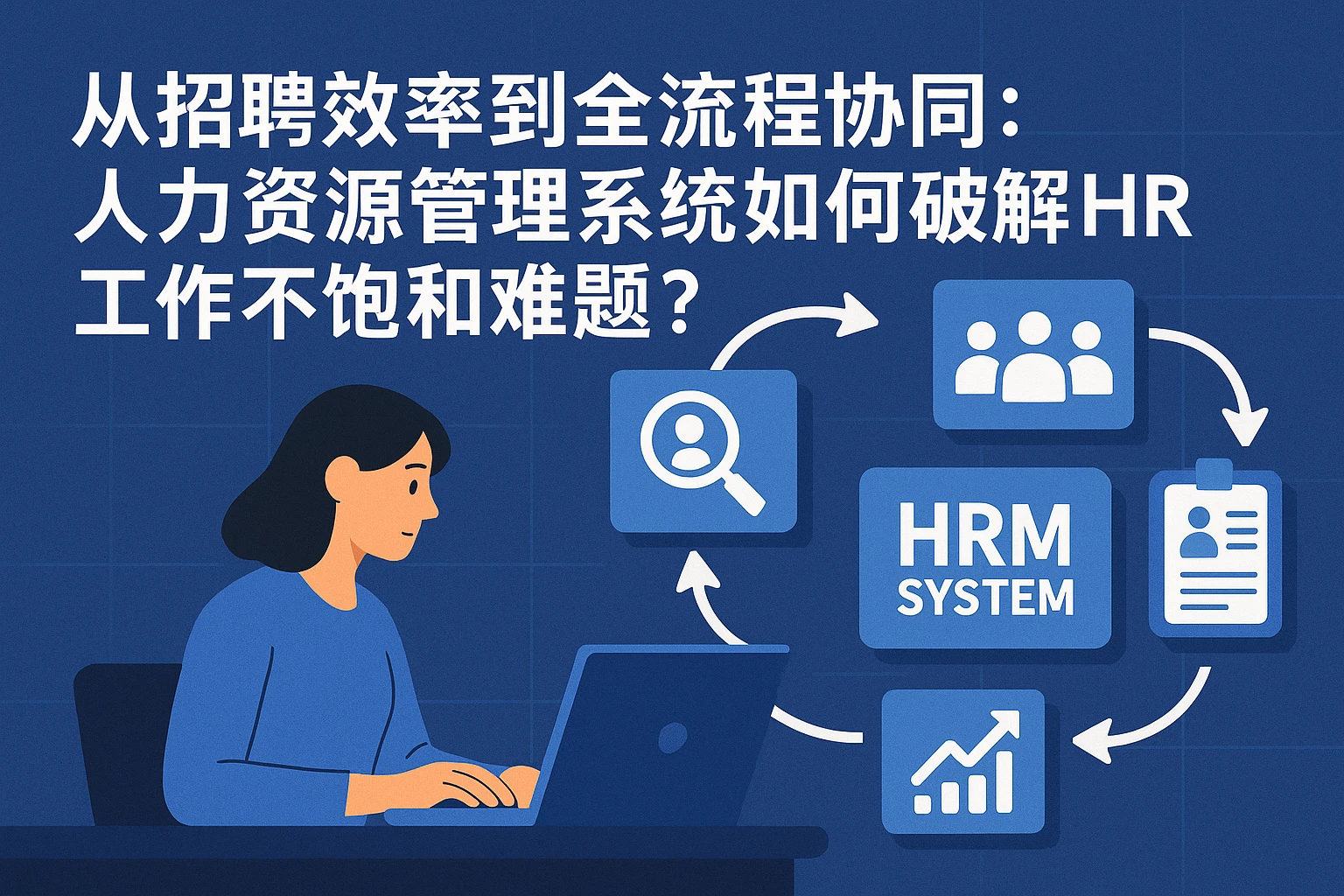从招聘效率到全流程协同：人力资源管理系统如何破解HR工作不饱和难题？