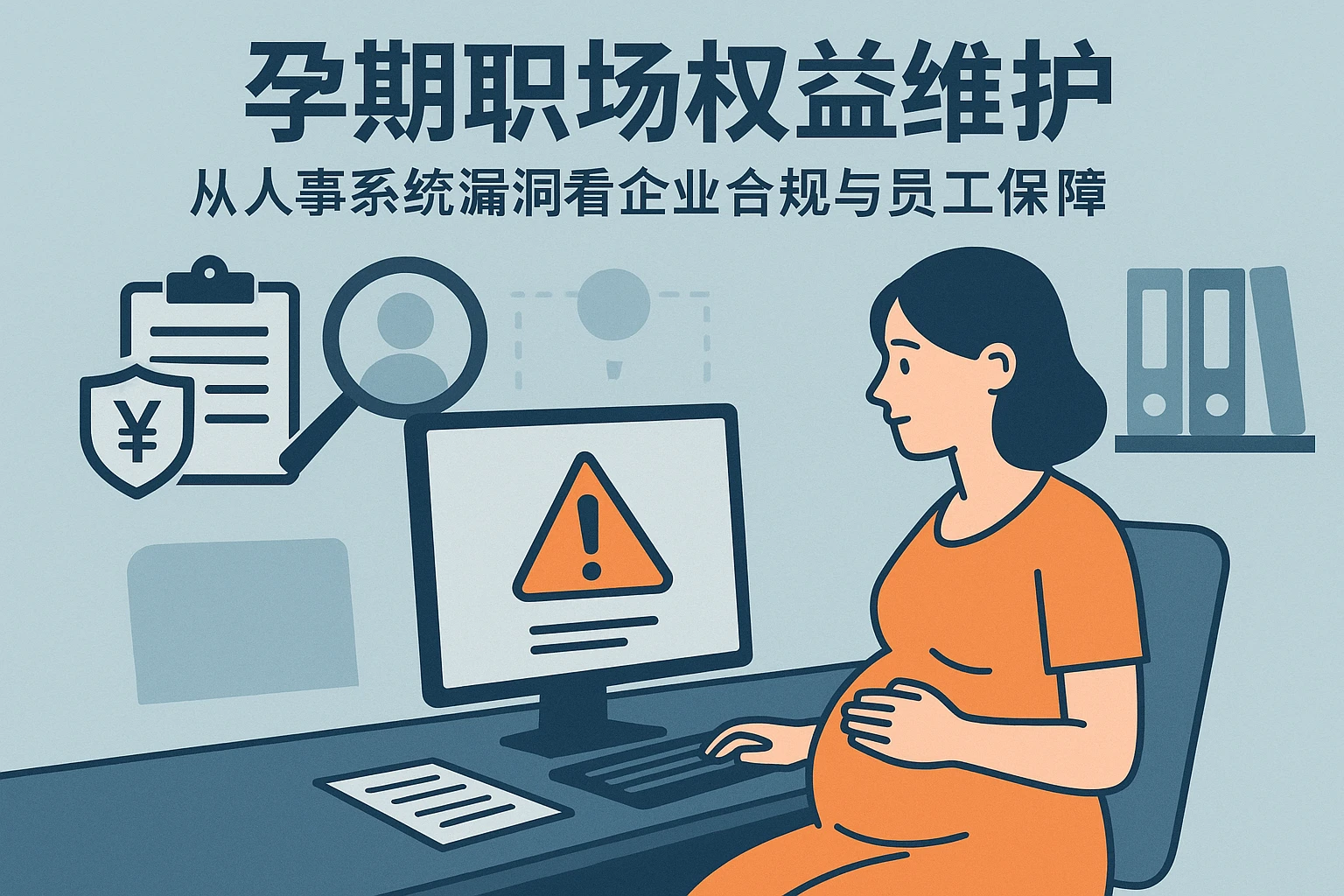 孕期职场权益维护：从人事系统漏洞看企业合规与员工保障