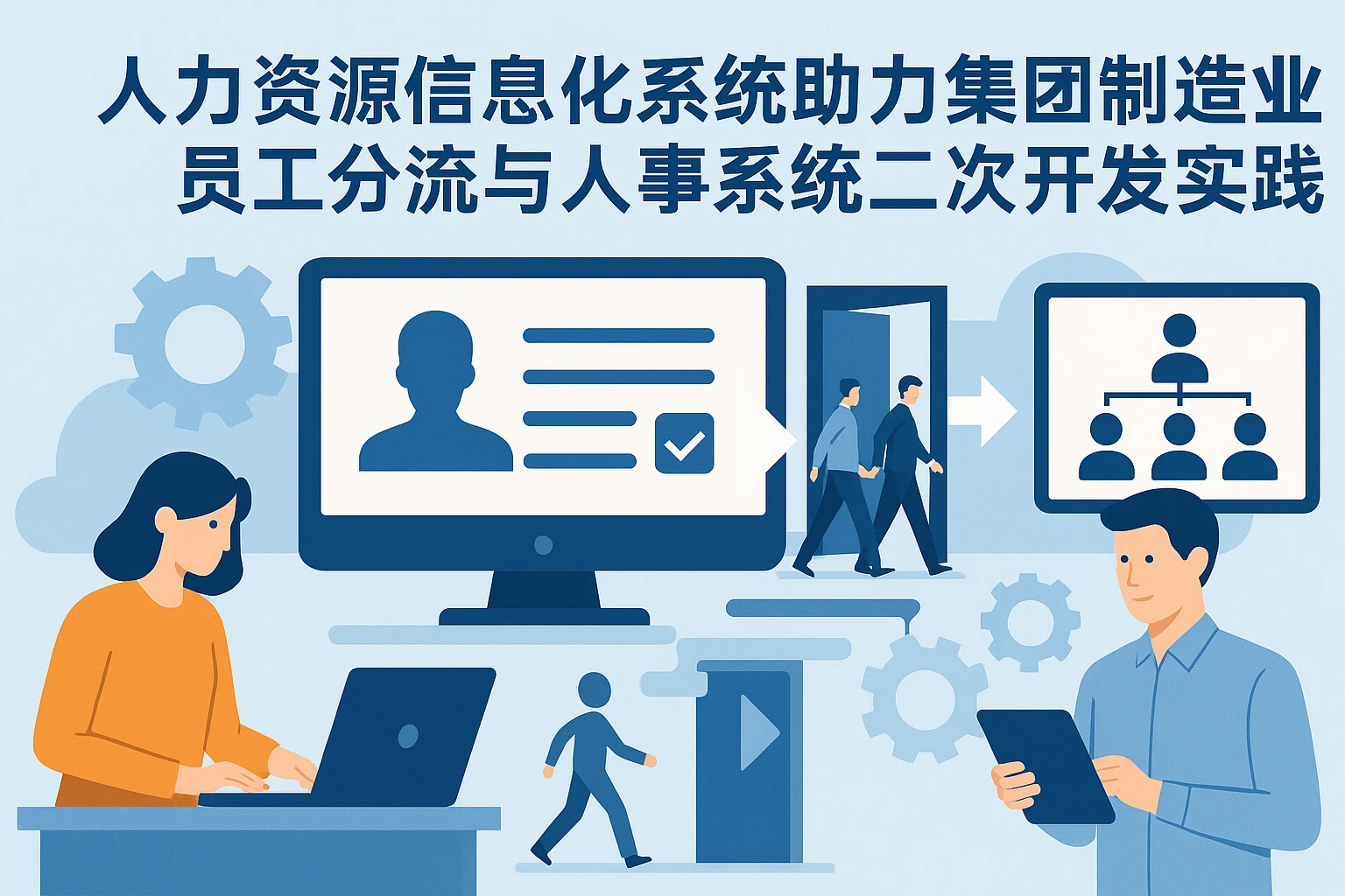 人力资源信息化系统助力集团制造业员工分流与人事系统二次开发实践