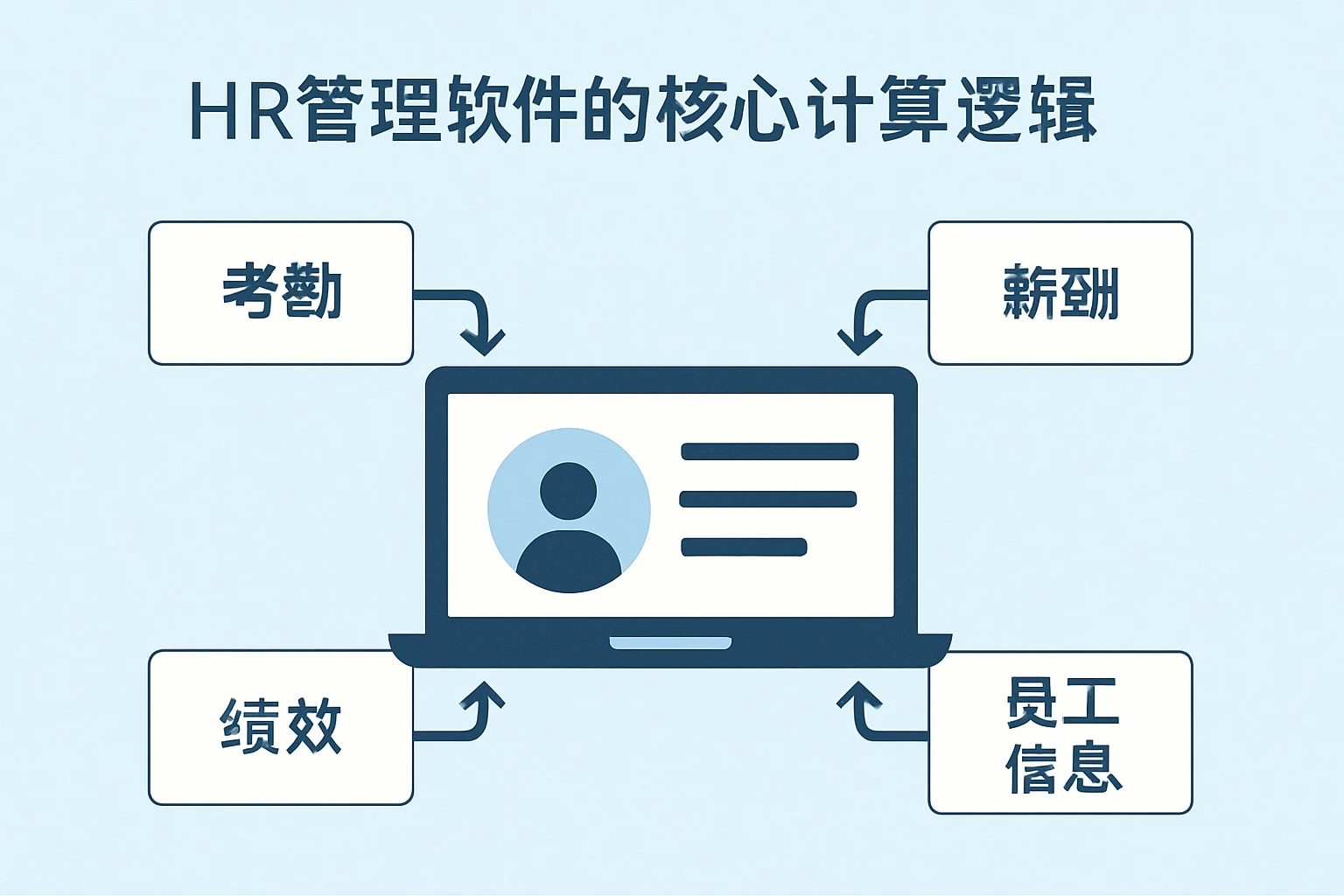 HR管理软件的核心计算逻辑