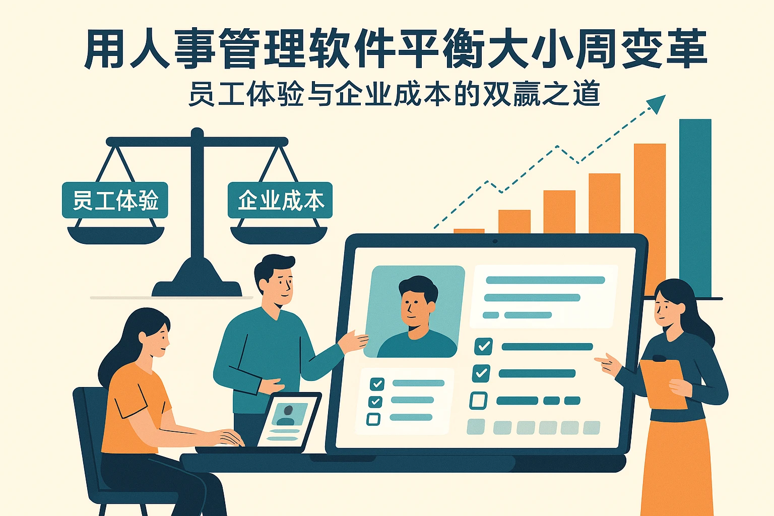 用人事管理软件平衡大小周变革：员工体验与企业成本的双赢之道