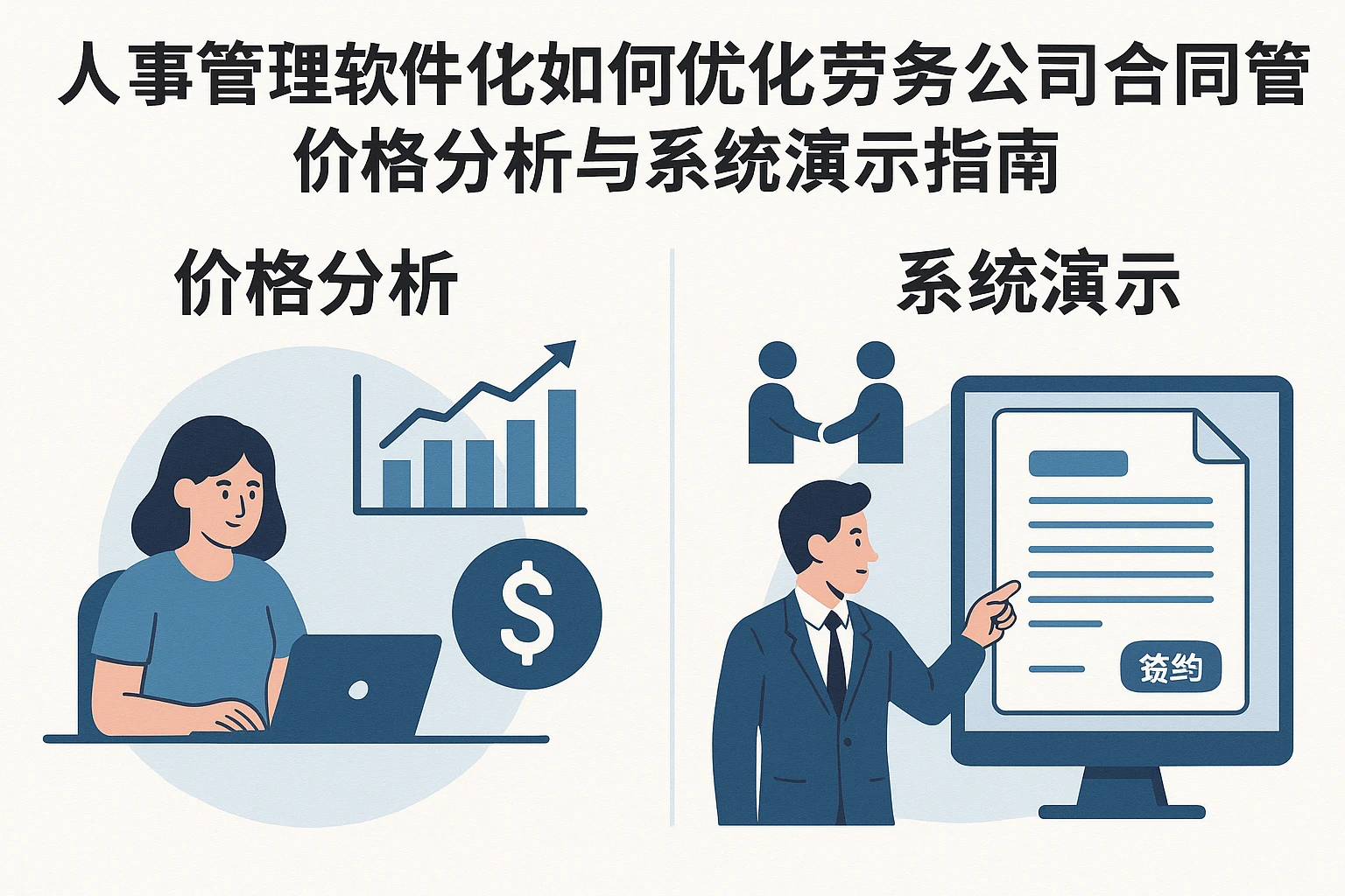 人事管理软件如何优化劳务公司合同管理:价格分析与系统演示指南