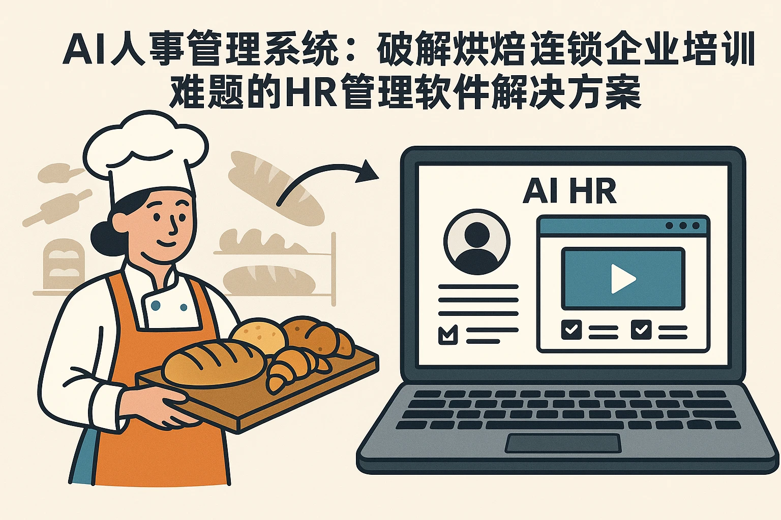 AI人事管理系统:破解烘焙连锁企业培训难题的HR管理软件解决方案