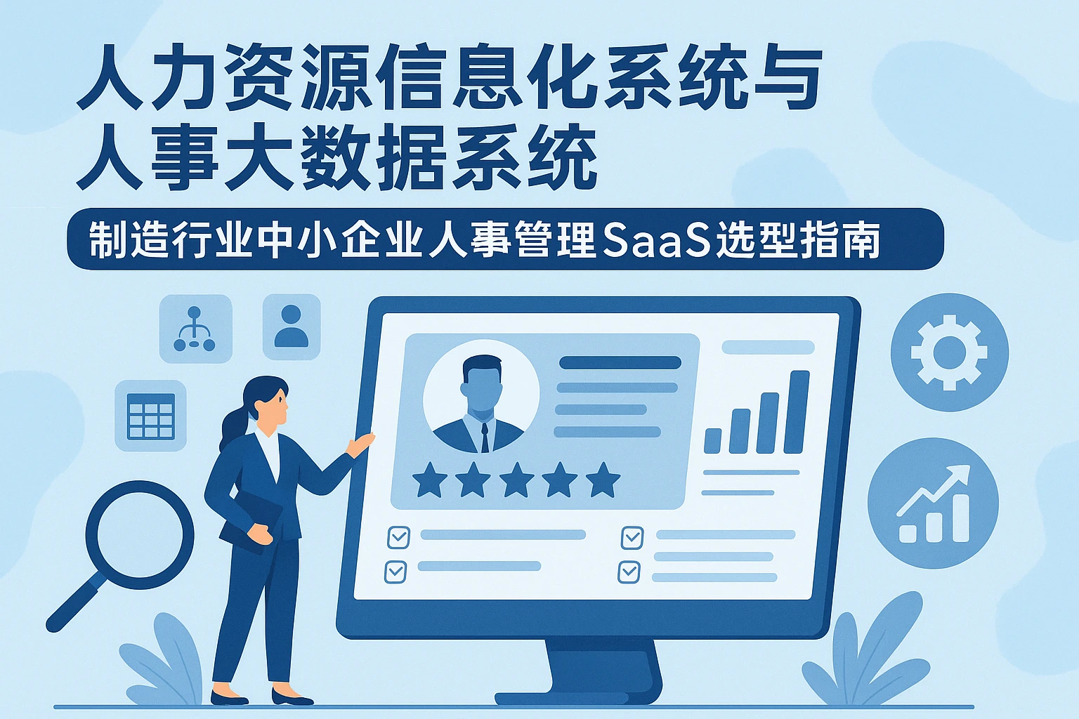 人力资源信息化系统与人事大数据系统：制造行业中小企业人事管理SaaS选型指南
