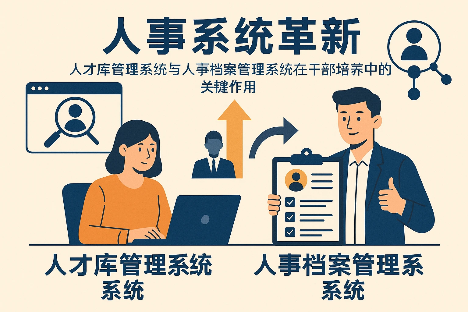 人事系统革新：人才库管理系统与人事档案管理系统在干部培养中的关键作用